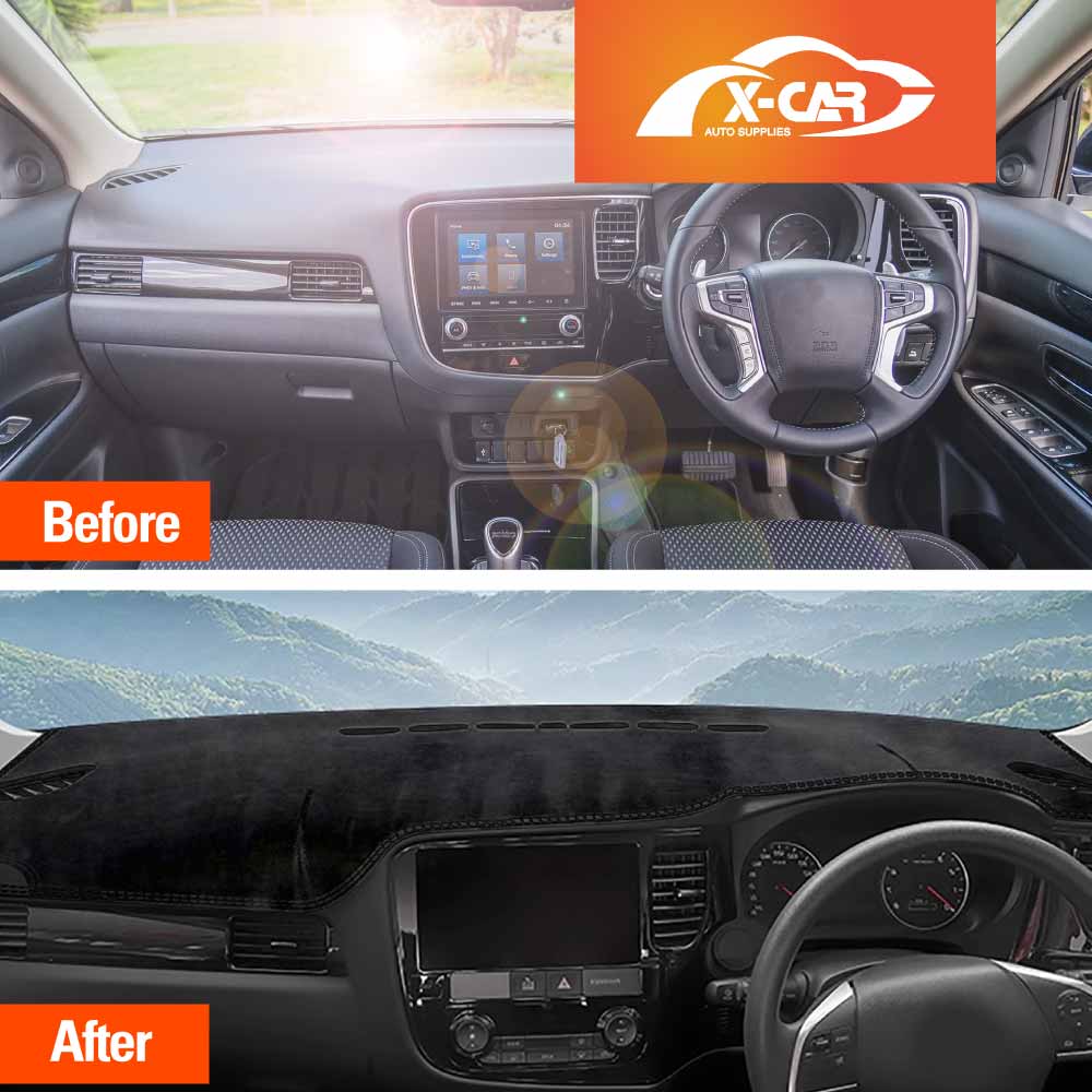 Dash Mat for Mitsubishi Outlander 2012-2021 Non-Slip Dashboard Pad Cover - 0