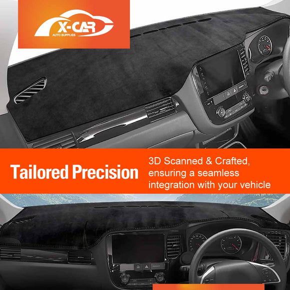 Dash Mat for Mitsubishi Outlander 2012-2021 Non-Slip Dashboard Pad Cover