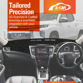 Dash Mat for Mitsubishi Triton MQ MR Dual Cab 2015-2024 Non-Slip Dashboard Pad Cover - 0