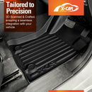 3D Floor Mats for Mitsubishi Triton MV Double Cab 2024-2025 All-Weather Liners-3