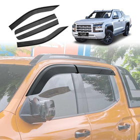 Weathershields for Mitsubishi Triton MV Double Cab 2024-2025 Car Weather Shields