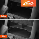 Centre Console Organizer Set for Mitsubishi Triton MV Double Cab 2024-Onwards Armrest Tray Storage Box Cup Holder Car Interior Accessories-9