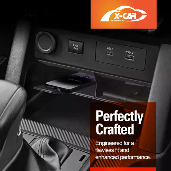 Centre Console Organizer Set for Mitsubishi Triton MV Double Cab 2024-Onwards Armrest Tray Storage Box Cup Holder Car Interior Accessories