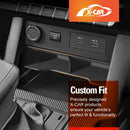 Centre Console Organizer Set for Mitsubishi Triton MV Double Cab 2024-Onwards Armrest Tray Storage Box Cup Holder Car Interior Accessories-5