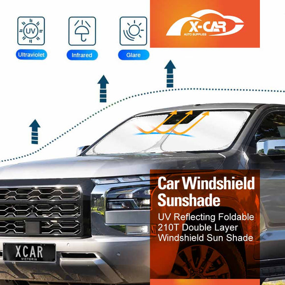 WindScreen Sun Shade for Mitsubishi Triton MV Double Cab 2024-2025