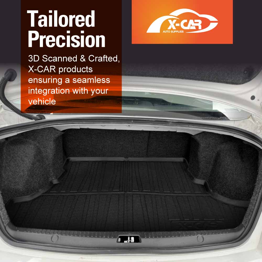 Boot Liner for Mitsubishi Lancer Sedan 2007-2017 All Weather Cargo Mat - 0