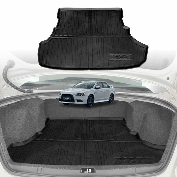 Boot Liner for Mitsubishi Lancer Sedan 2007-2017 All Weather Cargo Mat