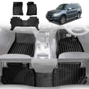 3D Floor Mats for Mitsubishi Pajero 2006-2022 All-Weather Liners