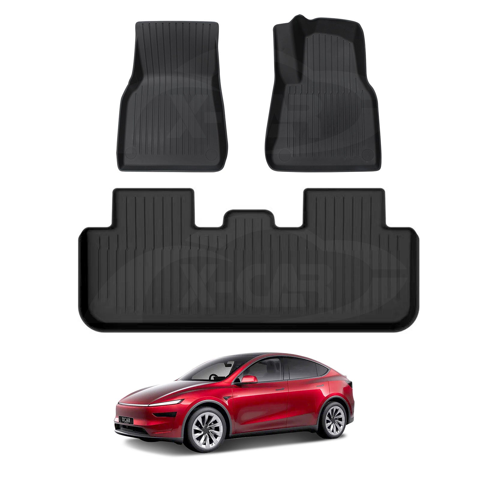 3D Car Mats for Tesla Model Y Juniper 2025-Onwards All-Weather Floor L ...