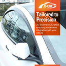 WeatherShields For Tesla Model 3 2017-2023 Car Weather Shields Wind Deflectors Sun Visors-5