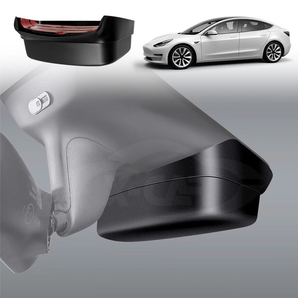 Tesla Model 3 Sun glasses Holder Car Glasses Case Box Flocking Lining Organizer