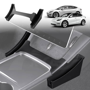 Center Console Side Tray Storage Box for Tesla Model 3 2017-2023 and Model Y 2021-2025
