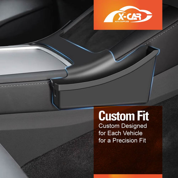 Center Console Side Tray Storage Box for Tesla Model 3 2017-2023 and Model Y 2021-2025