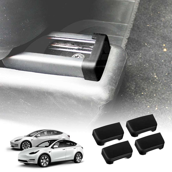 Seat Rail Cap for Tesla Model 3 Model Y Slide Anti-collision Rubber ...
