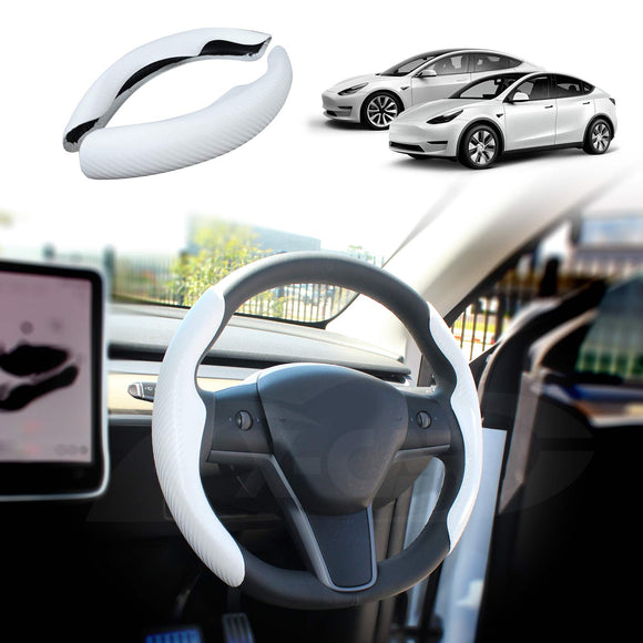 Tesla Model Y/3 Steering Wheel Grip Grab Cover Accessories