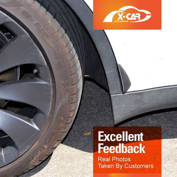 4PCS Car Door Edge Corner Protector for Tesla Model Y 2021-2025 Door Guards Anti-Scratch Cover