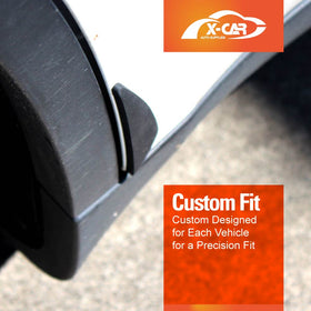 4PCS Car Door Edge Corner Protector for Tesla Model Y 2021-2025 Door Guards Anti-Scratch Cover - 0