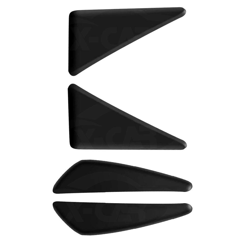 4PCS Car Door Edge Corner Protector for Tesla Model Y 2021-2025 Door Guards Anti-Scratch Cover