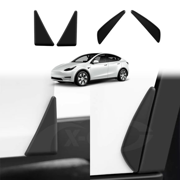 4PCS Car Door Edge Corner Protector for Tesla Model Y 2021-2025 Door Guards Anti-Scratch Cover