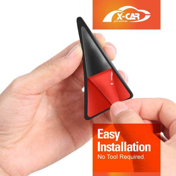 4PCS Car Door Edge Corner Protector for Tesla Model Y 2021-2025 Door Guards Anti-Scratch Cover