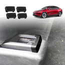 Tesla Model Y Juniper Seat Rail Cap Slide Anti-collision Rubber Cover Plug 2025-Onwards-1