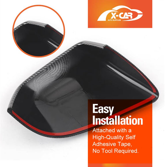 Rear View Mirror Trim Cover For Tesla Model Y 2022-2025