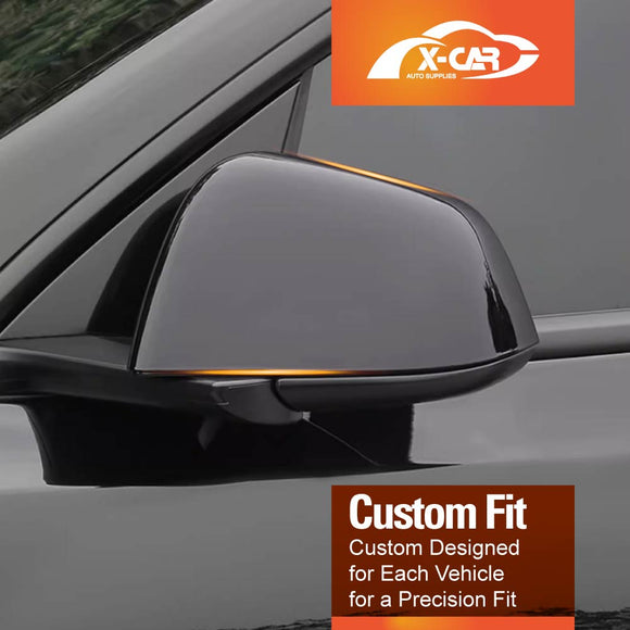 Rear View Mirror Trim Cover For Tesla Model Y 2022-2025