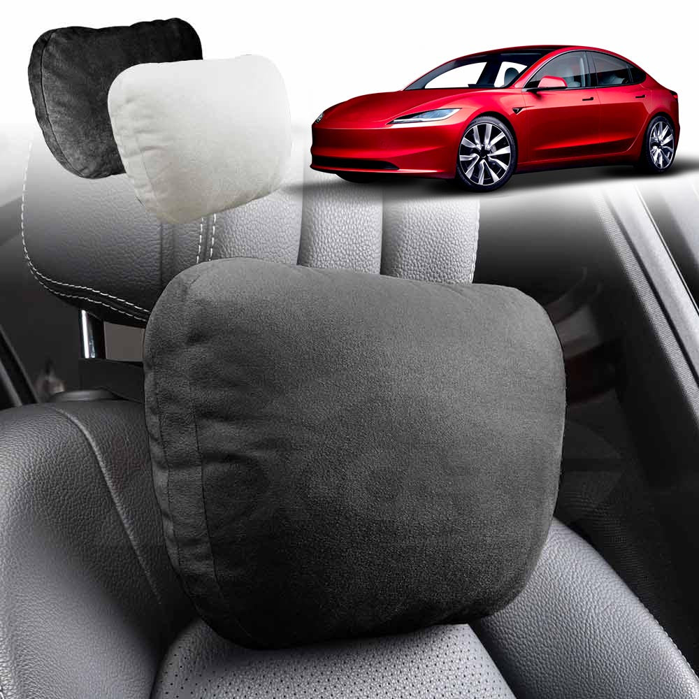 Tesla Model 3 Highland Headrest/Waist Pillow Seat Neck/Back Support Cushion Accessories - 0