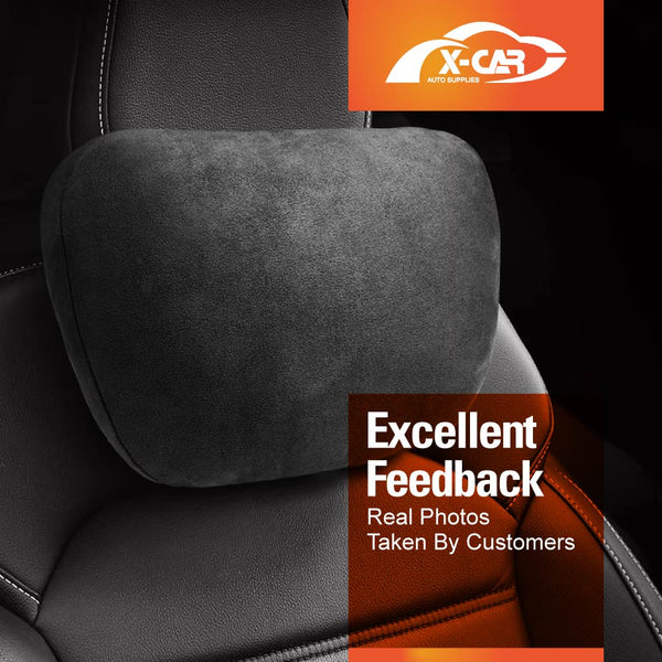 For Tesla Model 3 Y X S Neck Pillow Headrest Pillow Leather Memory Neck  Waist Cushion Auto Seat Head Support Model3 Accessories