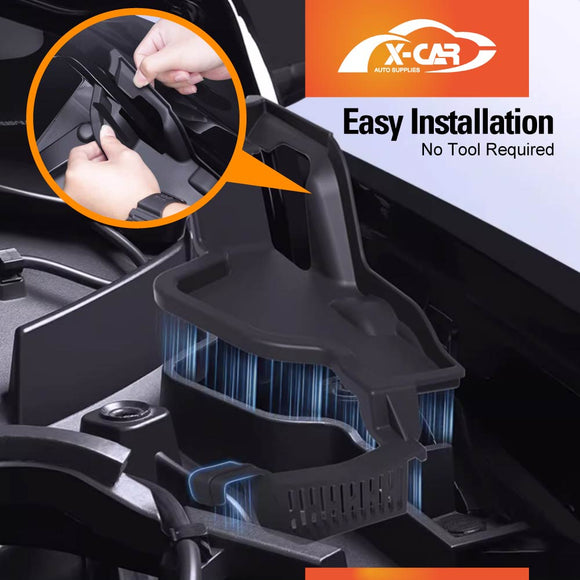 Hood Water Grille for Tesla Model Y 2021-2025 Front Trunk Protective Cover Essential