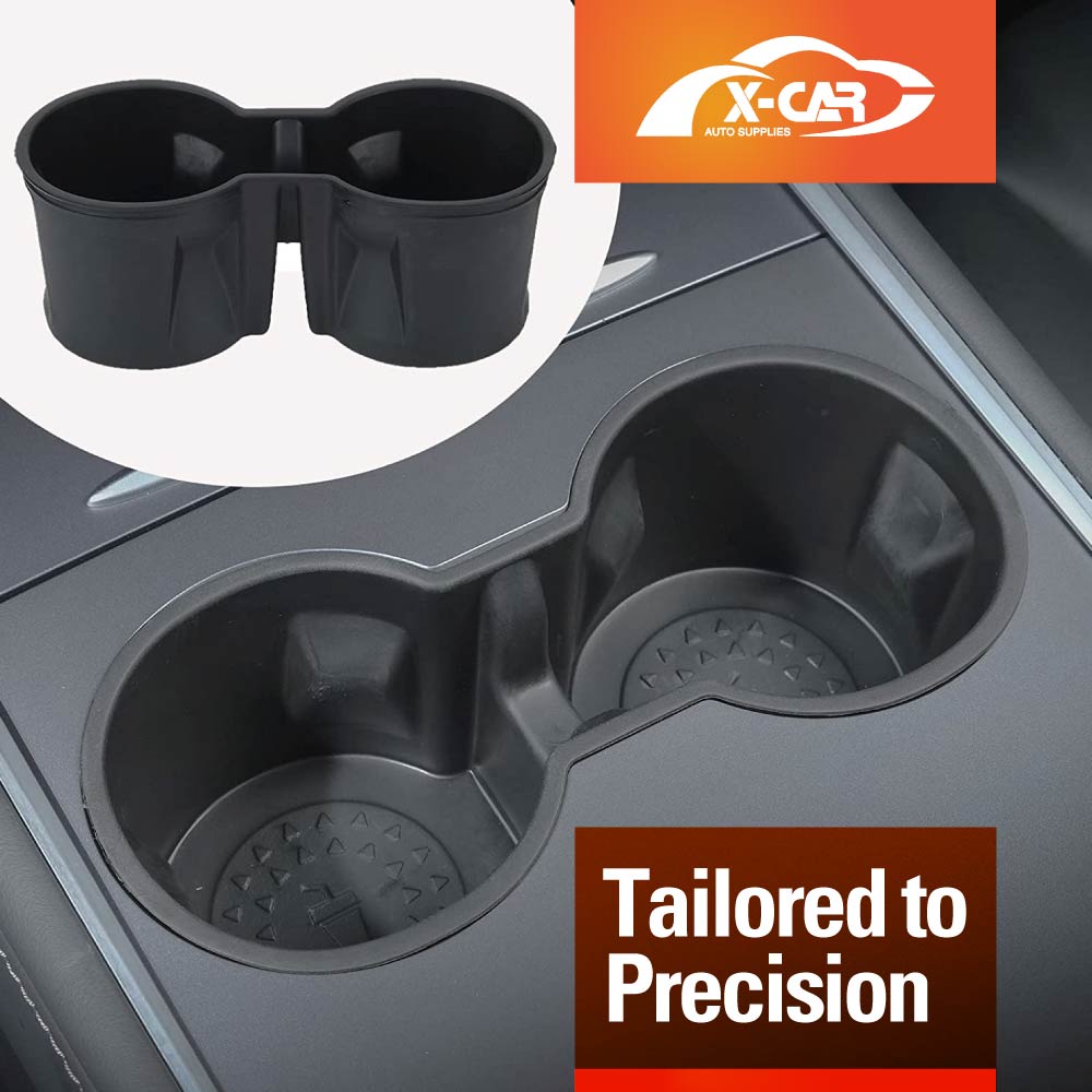Tesla Model Y Centre Console Rubber Cup Holder Insert Accessories 2022 ...