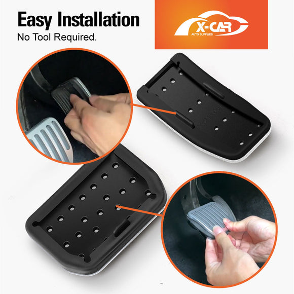 Tesla Model 3 Highland Performance Foot Pedals Pads Cover Aluminum Anti-Slip Accelerator Brake Accessories 2023-2025