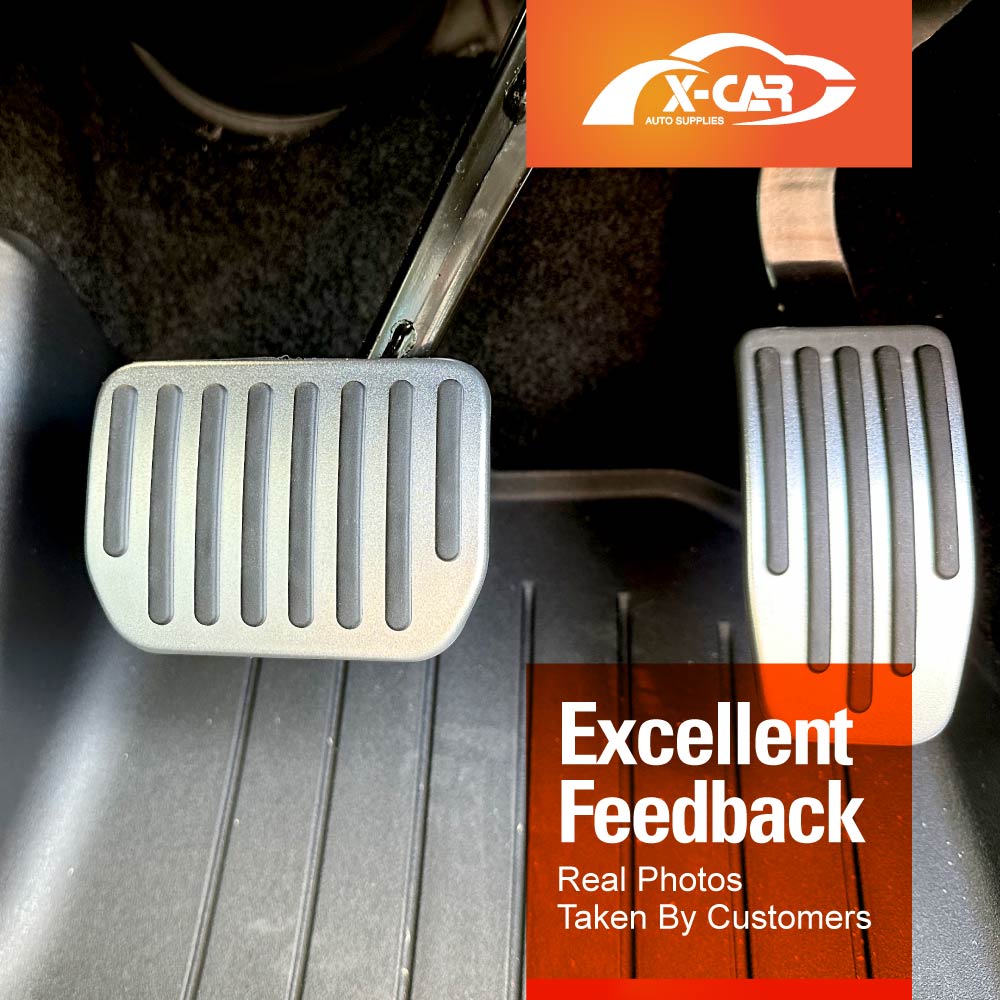 Tesla Model 3 Highland Performance Foot Pedals Pads Cover Aluminum Anti-Slip Accelerator Brake Accessories 2023-2025