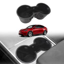 Centre Console Rubber Cup Holder Insert for Tesla Model Y 2022-2025-1