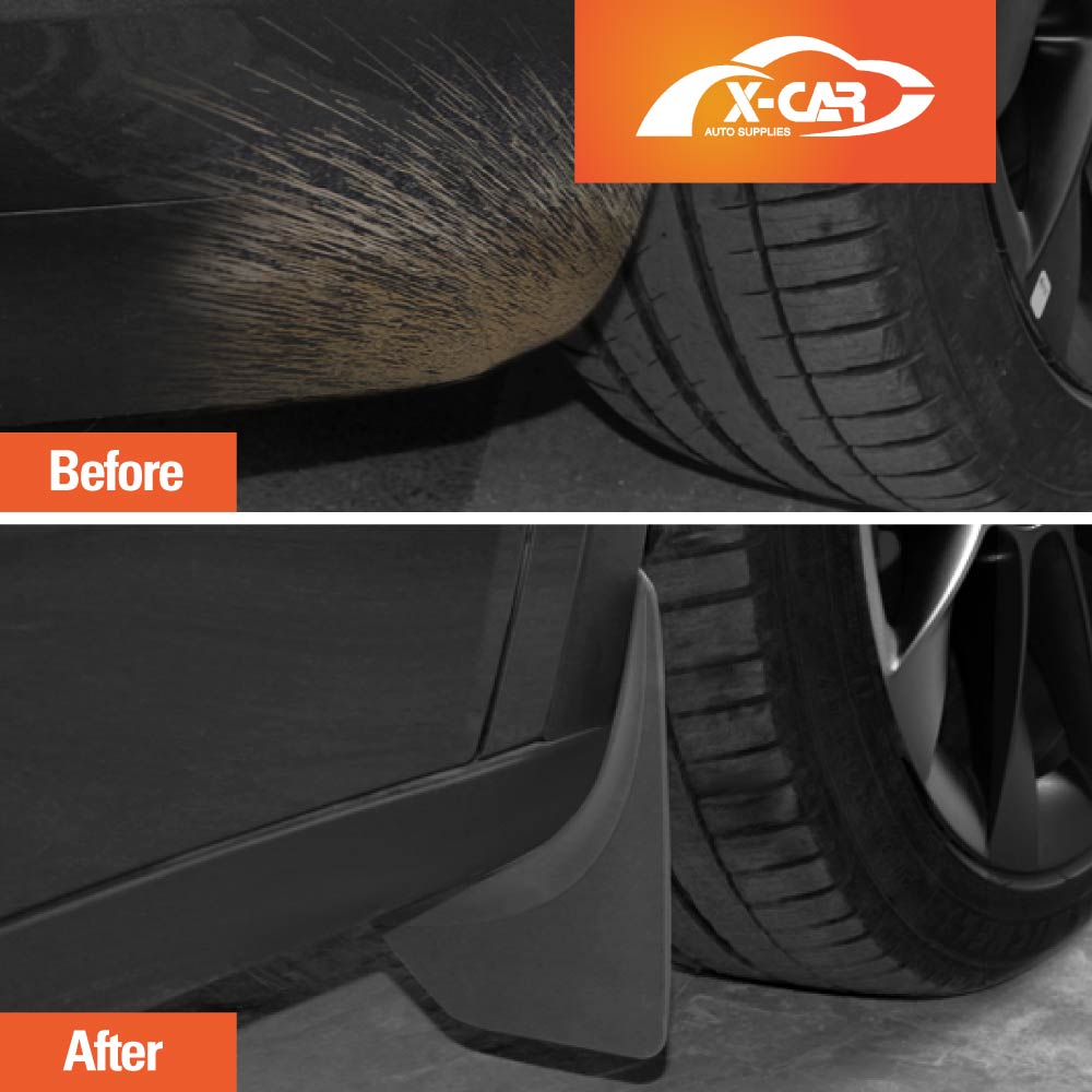 4PC Mud Flaps Splash Guards For Tesla Model Y – Durable ABS Fenders