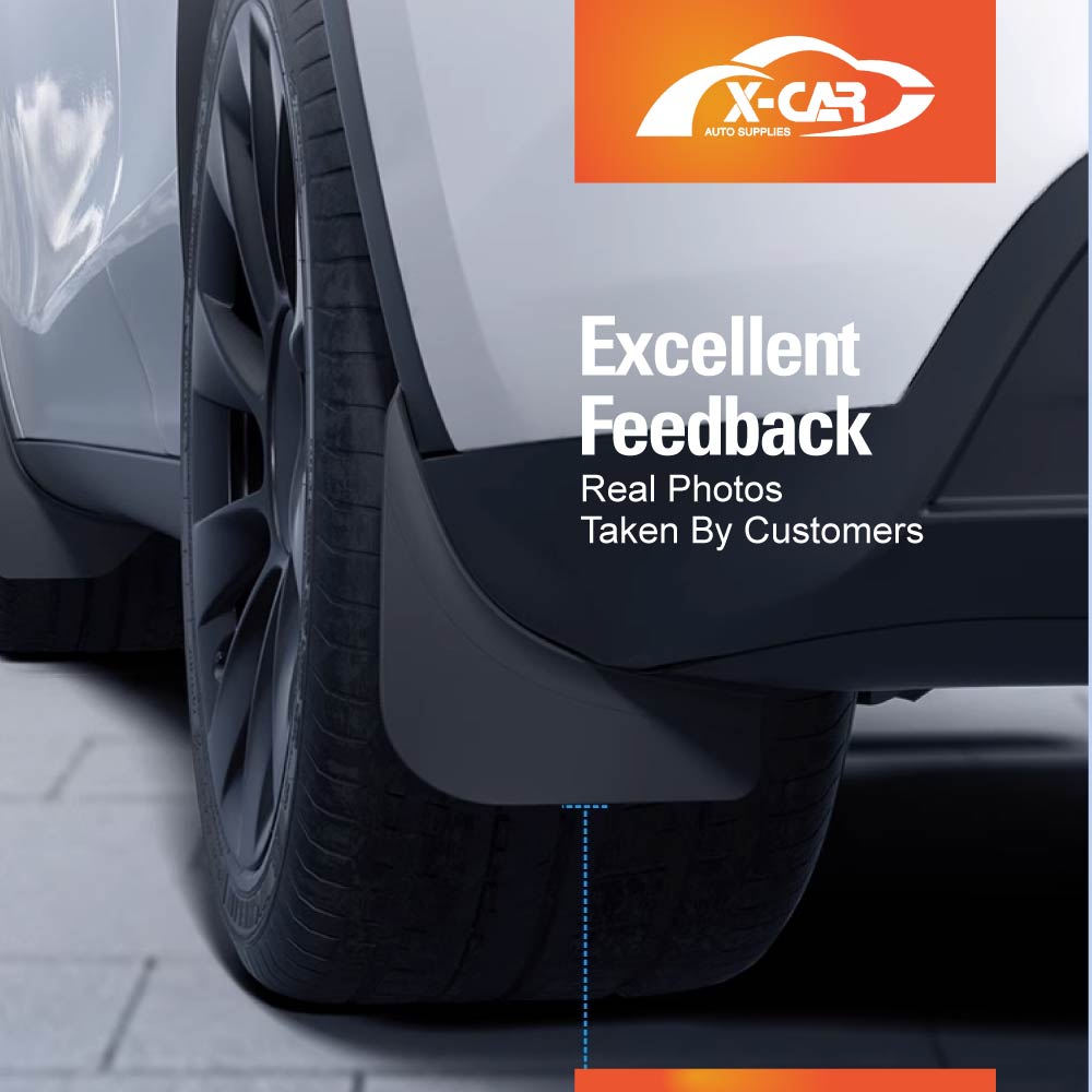 For Tesla Model Y 2020-2022 Soft Tpe Mudflaps Upgrade New Pp+tpe Car For Tesla Model Y 2020-2022 Soft Tpe Mudflaps Upgrade New Pp+tpe Car
