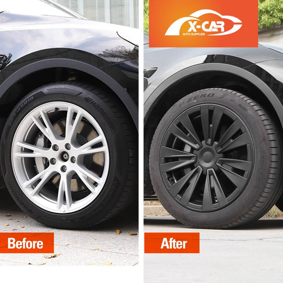 Tesla Model Y 2021-2025 19" Wheel Protector Cover Hub Caps