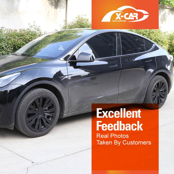 Tesla Model Y 2021-2025 19" Wheel Protector Cover Hub Caps