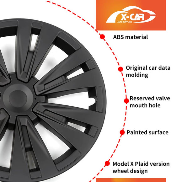 Tesla Model Y 2021-2025 19" Wheel Protector Cover Hub Caps