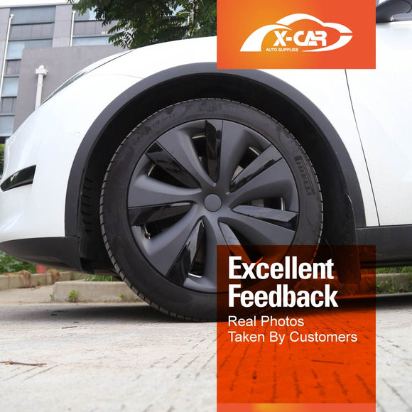 Tesla Model Y 2021-2025 19" Wheel Protector Cover Hub Caps