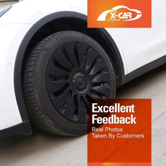 Tesla Model Y 2021-2025 19" Wheel Protector Cover Hub Caps