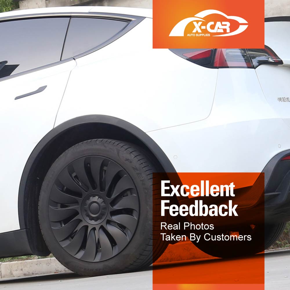 Tesla Model Y 2021-2025 19" Wheel Protector Cover Hub Caps