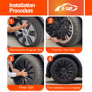 Tesla Model 3 Highland 18'' Wheel Protector Cover Hub Caps 2023-2025-13