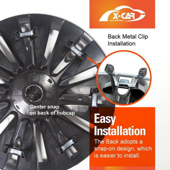 Tesla Model 3 Highland 18'' Wheel Protector Cover Hub Caps 2023-2025