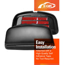 Tesla Model Y 2022-2025 Sun glasses Holder Car Glasses Case Box Flocking Lining Organizer-4