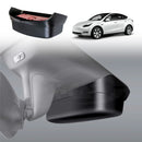 Tesla Model Y 2022-2025 Sun glasses Holder Car Glasses Case Box Flocking Lining Organizer-1