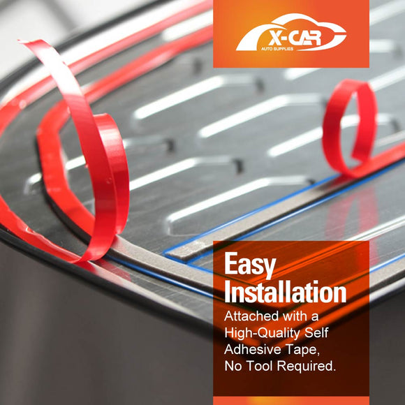 Steel Car Door Protector Cover Panel Guard For Tesla Model Y 2022-2025