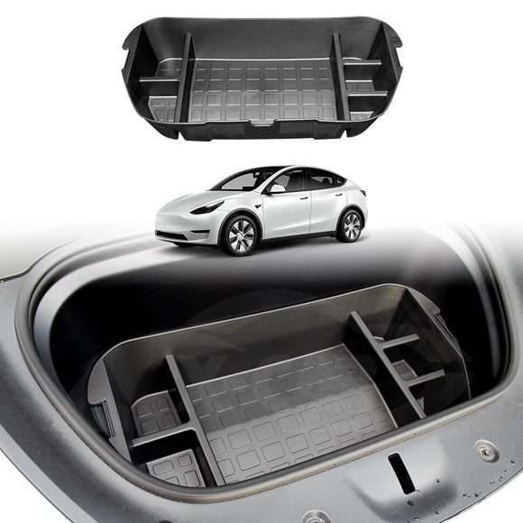 Tesla Model Y 2022-2025 Front Trunk Cargo Organizer Frunk Storage Box Organiser Tray