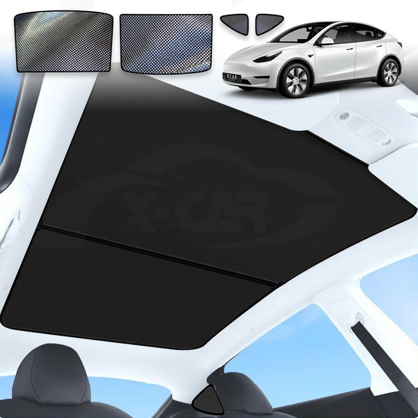 Glass Roof Sun Shade For Tesla Model Y 2022-2025