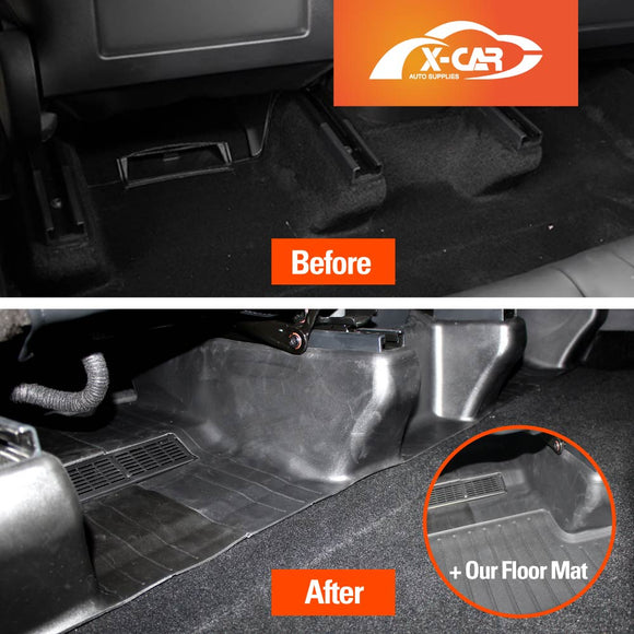 Tesla Model Y 2022-2025 Seat Slide Rail Anti-Kick Guards Protector Covers